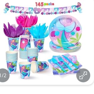 NEW Mermaid Party Supplies